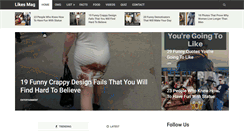 Desktop Screenshot of likesmag.com